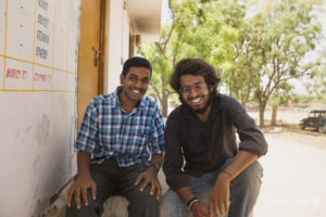 Rajesh, TTIS Reporter & Aakash Piplani, coordinator of new Raag class 